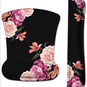 Wrist Rest Pad Mouse Pad Wrist Rest Support Set